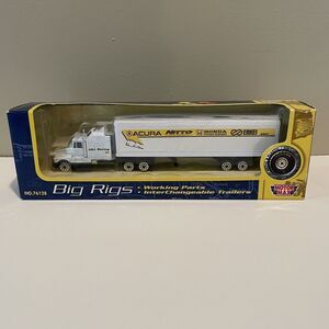Vintage Motor Max Transport Truck Acura Nitto Honda Enkei White Semi‎ Truck